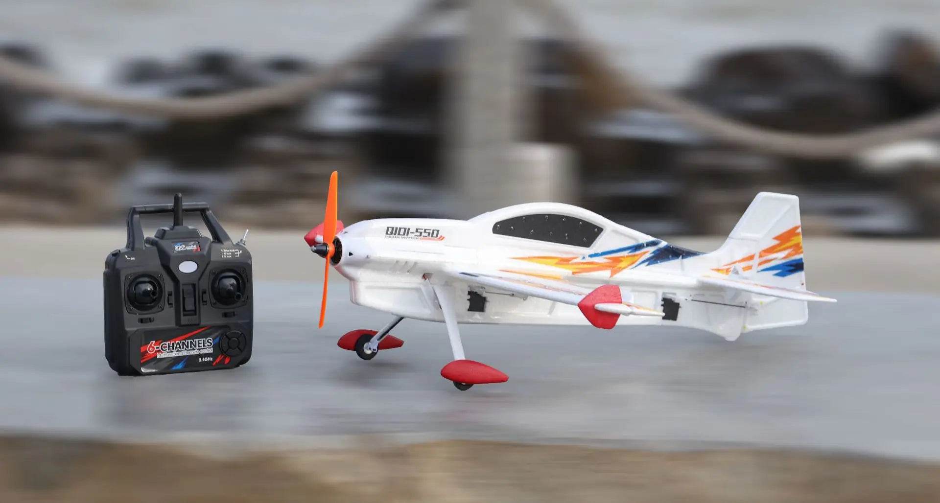 NEW 4CH RC Planes Brushless Motor Remote Control Aircraft - ToylandEU