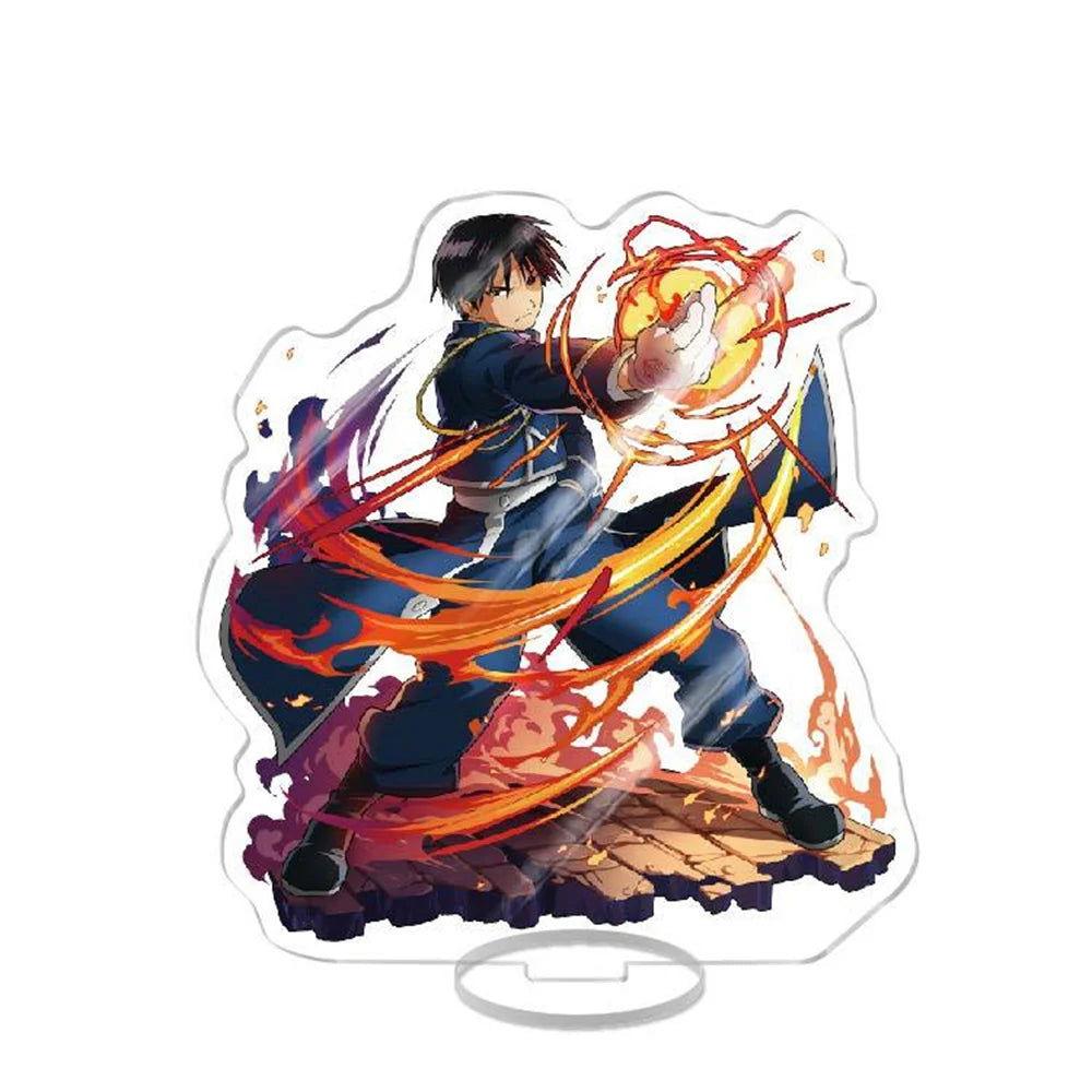  NEW Anime Fullmetal Alchemist Acrylic Stands Model Figure, Multiple Variations of Anime Acrylic Style Figurines 15 cm 