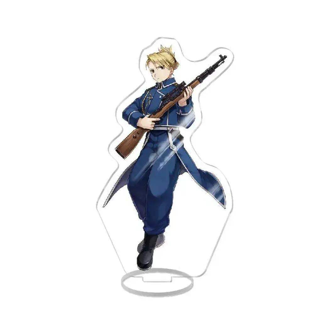 NEW Anime Fullmetal Alchemist Acrylic Stands Model Figure, Multiple Variations of Anime Acrylic Style Figurines 15 cm - ToylandEU