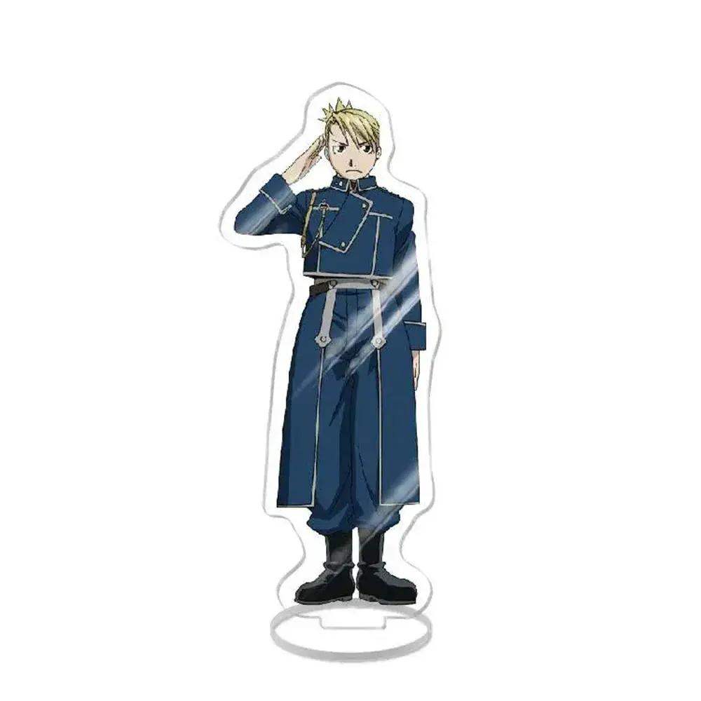 NEW Anime Fullmetal Alchemist Acrylic Stands Model Figure, Multiple Variations of Anime Acrylic Style Figurines 15 cm - ToylandEU