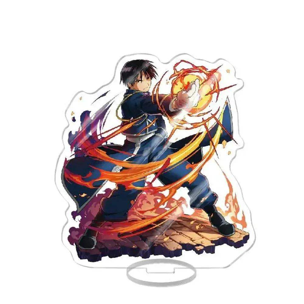 NEW Anime Fullmetal Alchemist Acrylic Stands Model Figure, Multiple Variations of Anime Acrylic Style Figurines 15 cm - ToylandEU