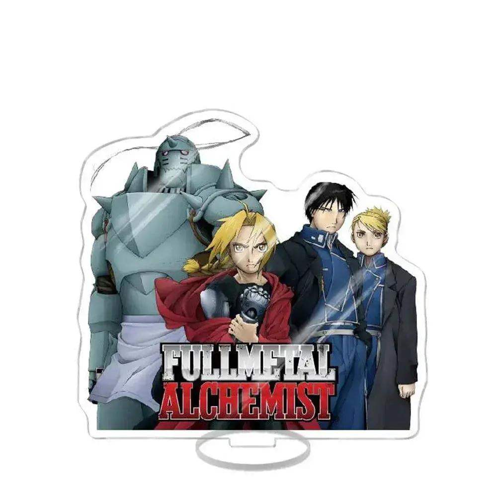 NEW Anime Fullmetal Alchemist Acrylic Stands Model Figure, Multiple Variations of Anime Acrylic Style Figurines 15 cm - ToylandEU