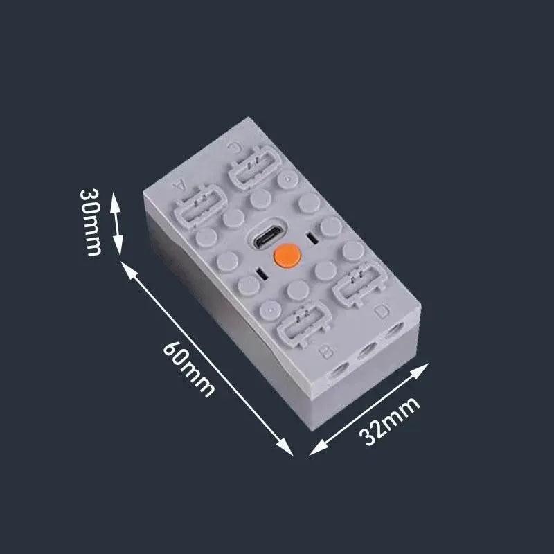  NEW Bluetooth Lithium Sbrick Buwizz Battery Box Motors Train Remote Control PF Brick Blocks Toy Suitable for IOS 9.0 and Android -  ToylandEU™