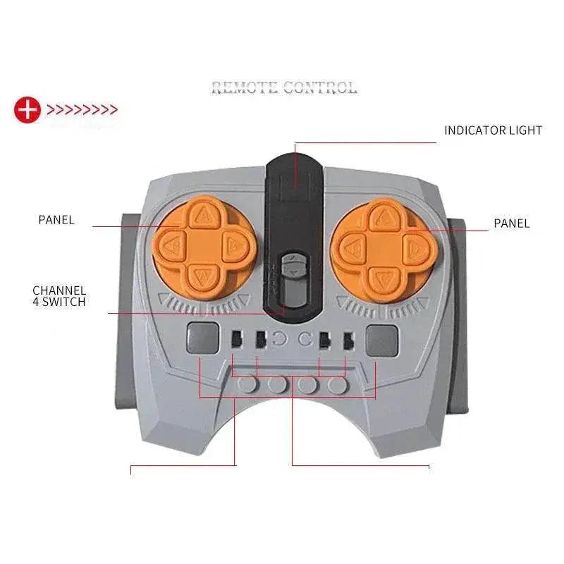 NEW Bluetooth Lithium Sbrick Buwizz Battery Box Motors Train Remote Control PF Brick Blocks Toy Suitable for IOS 9.0 and Android -  ToylandEU™