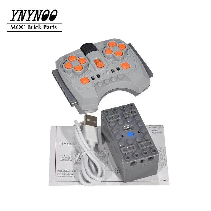  NEW Bluetooth Lithium Sbrick Buwizz Battery Box Motors Train Remote Control PF Brick Blocks Toy Suitable for IOS 9.0 and Android -  ToylandEU™