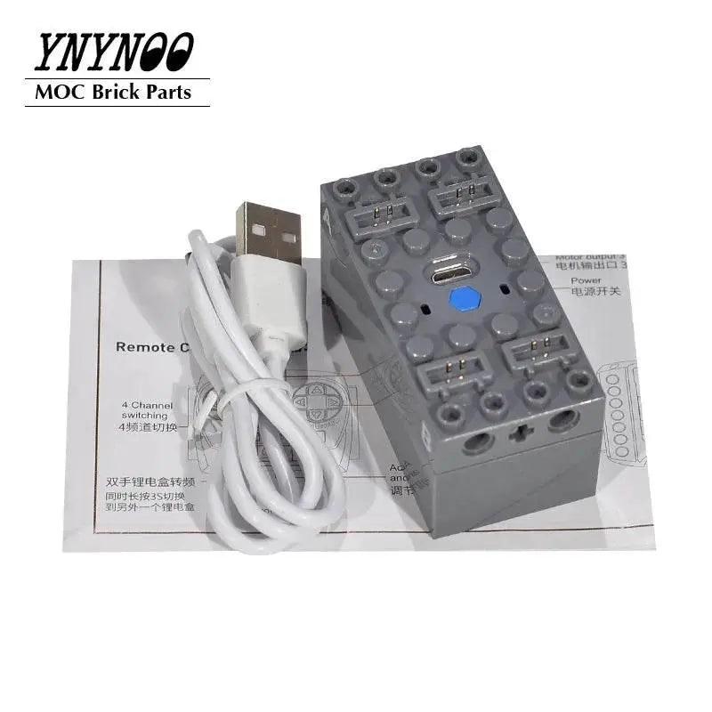  NEW Bluetooth Lithium Sbrick Buwizz Battery Box Motors Train Remote Control PF Brick Blocks Toy Suitable for IOS 9.0 and Android -  ToylandEU™