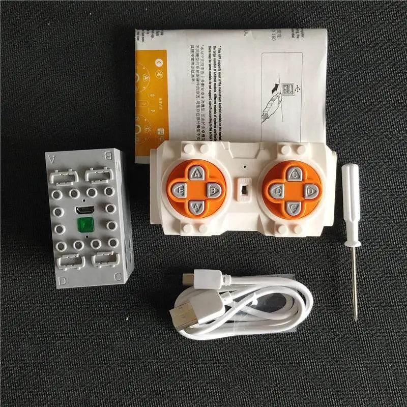  NEW Bluetooth Lithium Sbrick Buwizz Battery Box Motors Train Remote Control PF Brick Blocks Toy Suitable for IOS 9.0 and Android -  ToylandEU™