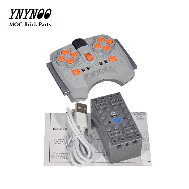 NEW Bluetooth Lithium Sbrick Buwizz Battery Box Motors Train Remote Control PF Brick Blocks Toy Suitable for IOS 9.0 and Android - ToylandEU