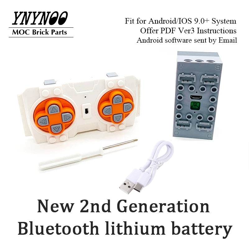 NEW Bluetooth Lithium Sbrick Buwizz Battery Box Motors Train Remote Control PF Brick Blocks Toy Suitable for IOS 9.0 and Android - ToylandEU