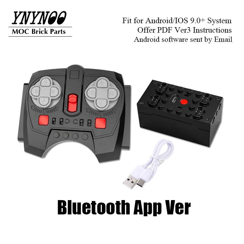 NEW Bluetooth Lithium Sbrick Buwizz Battery Box Motors Train Remote Control PF Brick Blocks Toy Suitable for IOS 9.0 and Android - ToylandEU