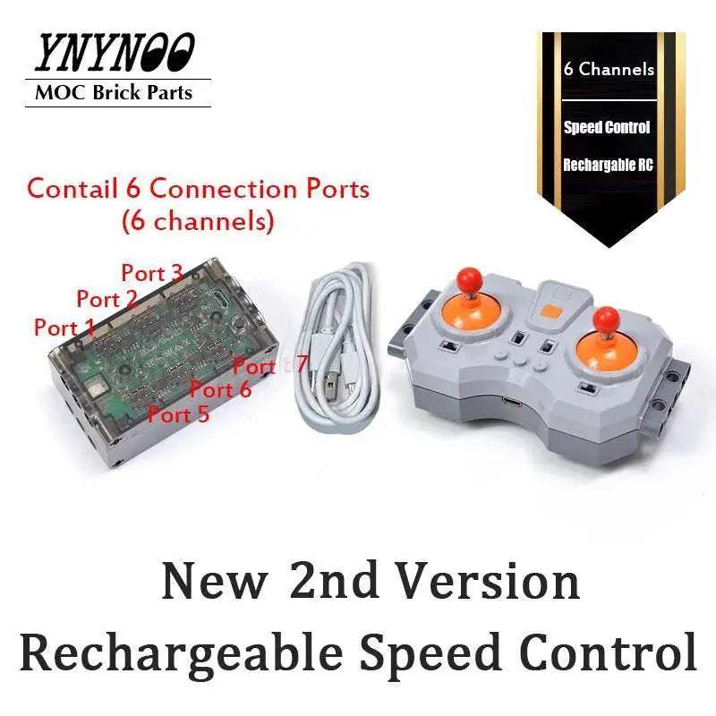 NEW Proportion Control Servo Motor Matched the Speed Control 4 Channals and 6 Channanls Rechargable APP Lithium Battery DIY Toys - ToylandEU
