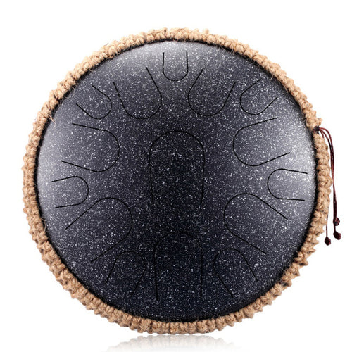 New Steel Tongue Drum 13 Inch 15 Tone Drum Handheld Tank Drum Toyland EU