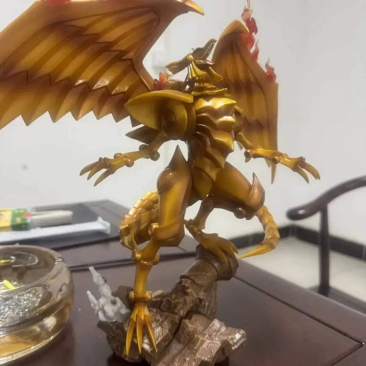 NEW The Winged Dragon Of Ra Anime Figure, Yu-Gi-Oh Duel Monsters Statue 27 CM - ToylandEU