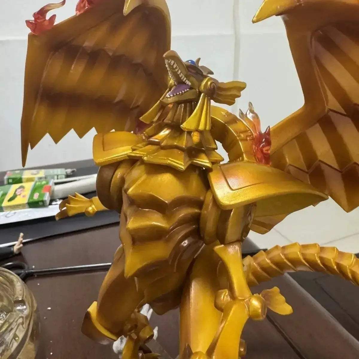 NEW The Winged Dragon Of Ra Anime Figure, Yu-Gi-Oh Duel Monsters Statue 27 CM - ToylandEU