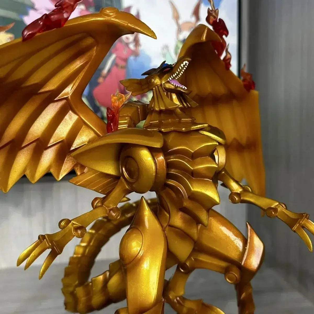 NEW The Winged Dragon Of Ra Anime Figure, Yu-Gi-Oh Duel Monsters Statue 27 CM - ToylandEU