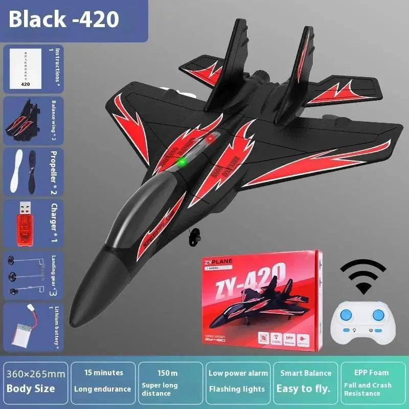  NEW ZY-740 RC Plane 440mm Remote Control Fighter Toy -  ToylandEU™