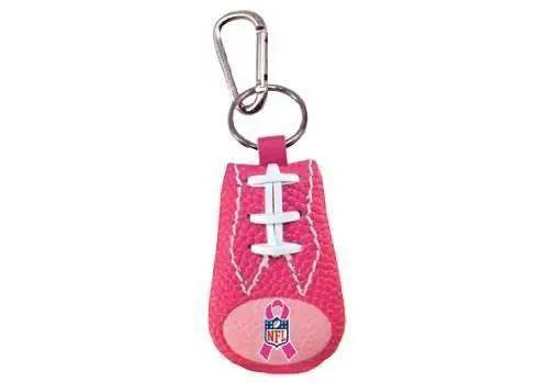  NFL Breast Cancer Awareness Keychain Football Ribbon Pink -  ToylandEU™