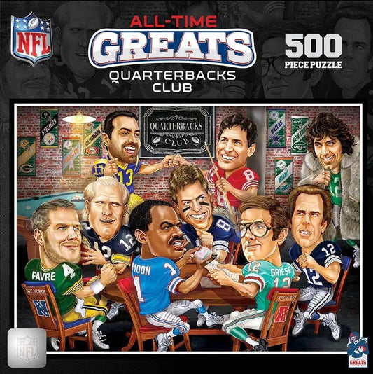 NFL Quarterbacks Club Puzzle 500 Piece All Time Greats -  ToylandEU™