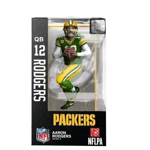 Aaron Rodgers NFL Action Figure Green Bay Packers Collectible - ToylandEU