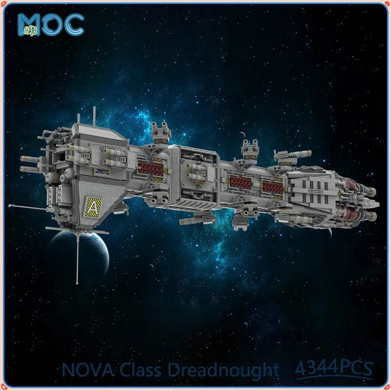 NOVA Class Dreadnought Model MOC Building Blocks 4344PCS Building Bricks MOC - ToylandEU