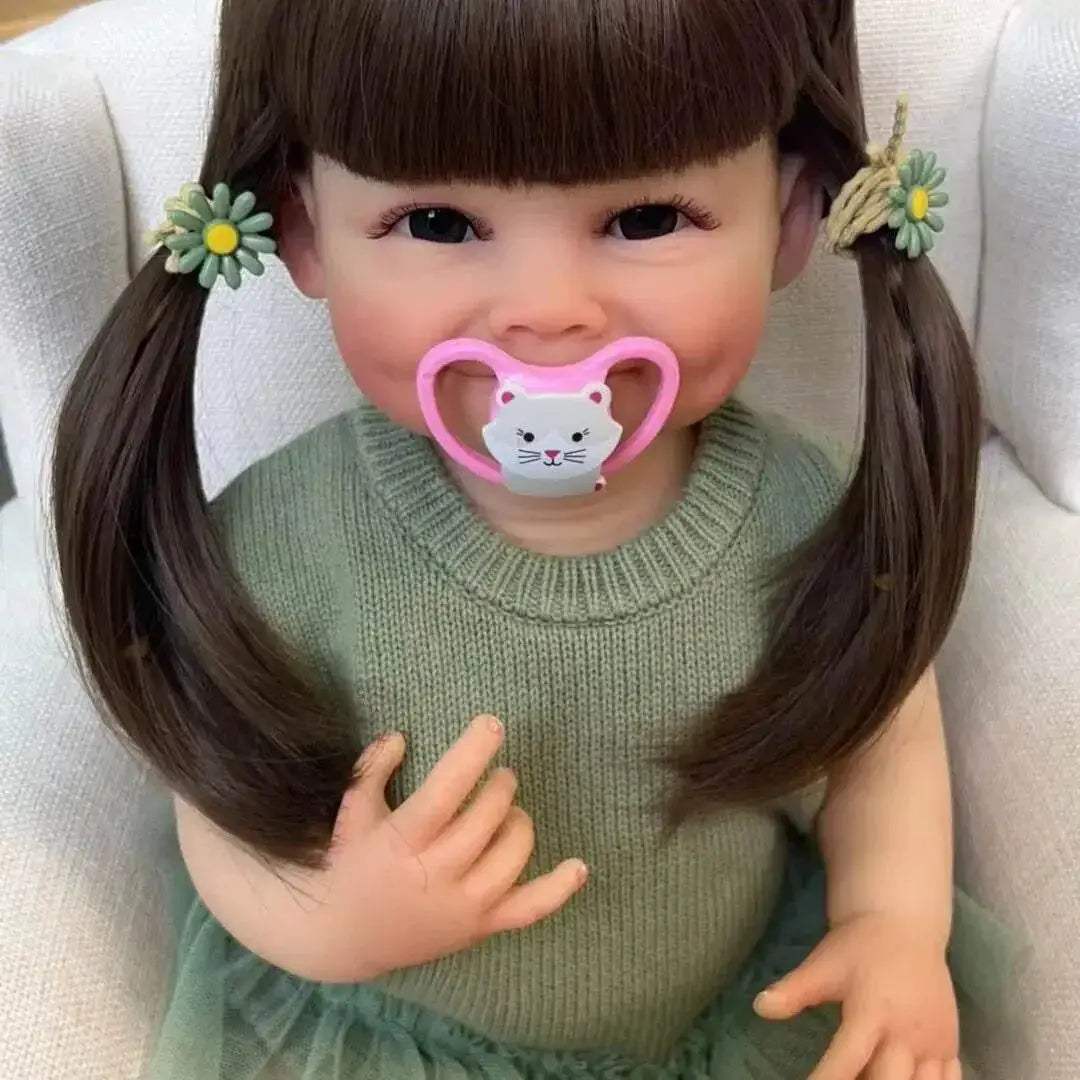  NPK Lifelike Reborn Toddler  - 55CM Full Body Soft Silicone Raya  -  ToylandEU™