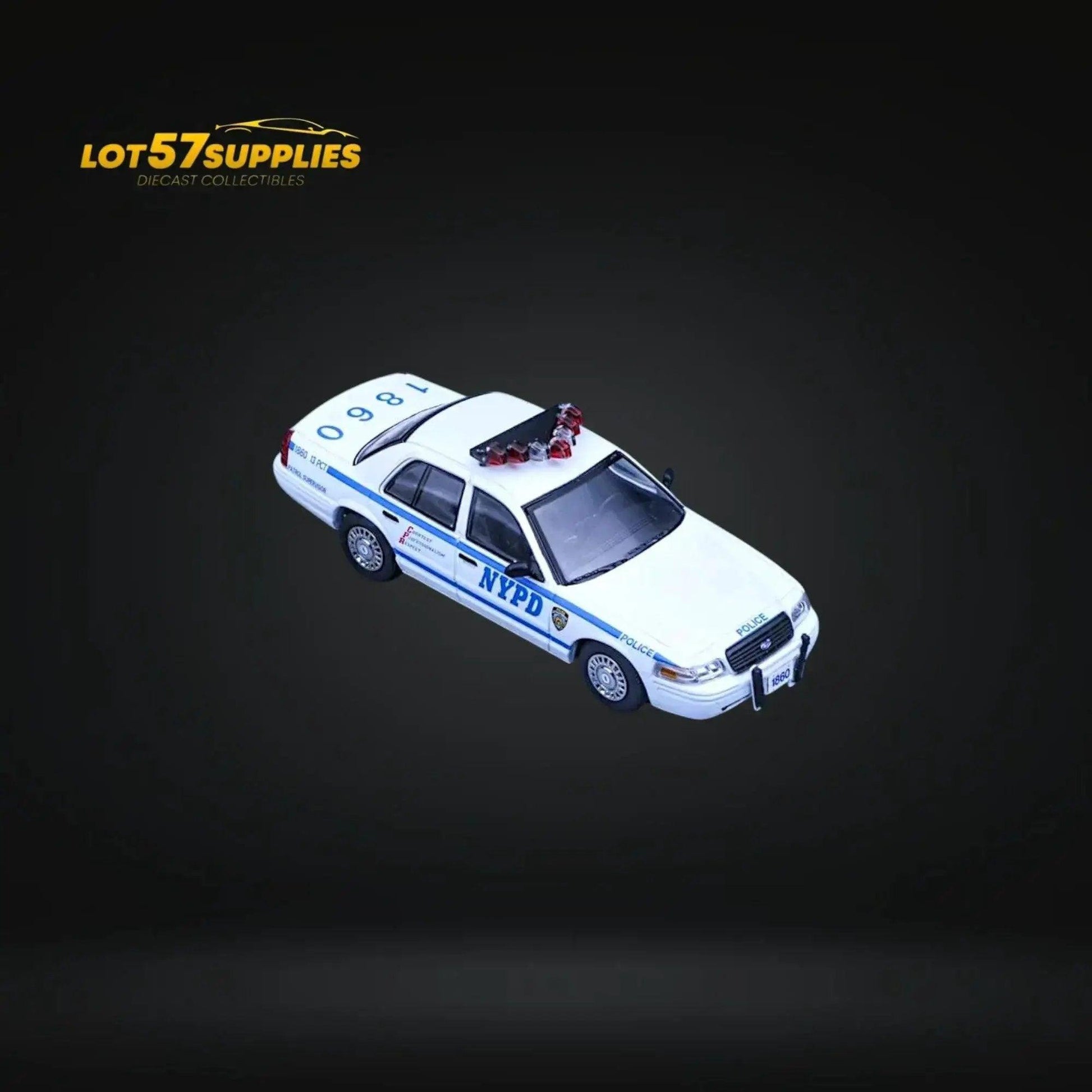  NYPD Ford Crown Victoria Diecast Ltd Edition 1To64 -  ToylandEU™