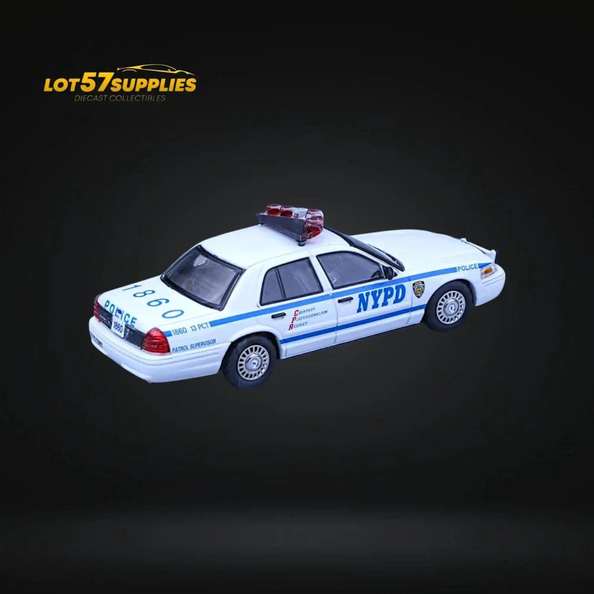  NYPD Ford Crown Victoria Diecast Ltd Edition 1To64 -  ToylandEU™