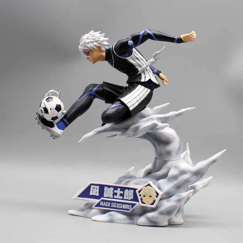  Nagi Seishiro Blue Lock Figure Dynamic Soccer Pose 21cm 