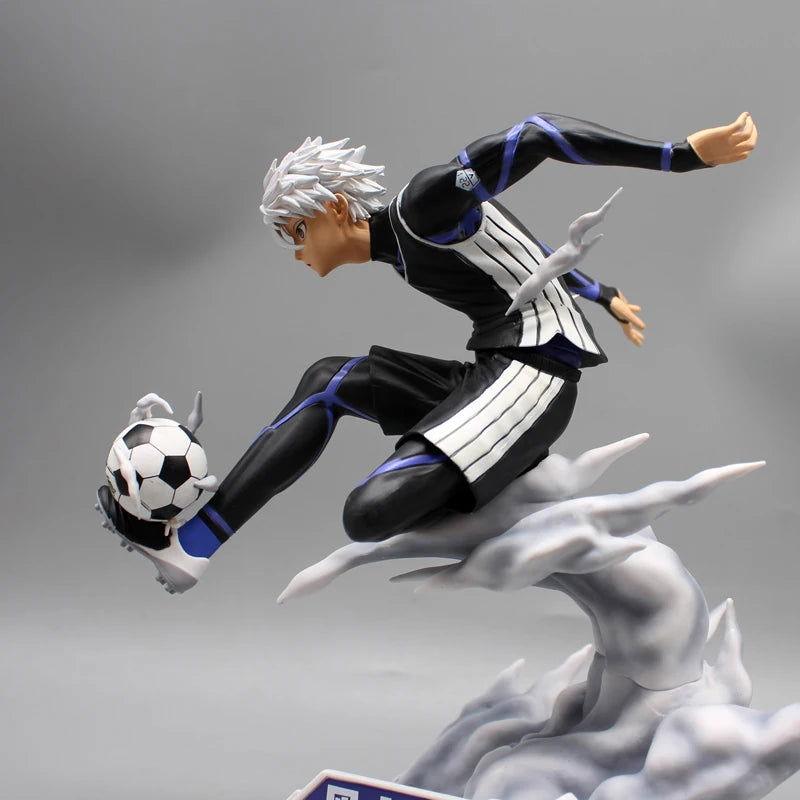  Nagi Seishiro Blue Lock Figure Dynamic Soccer Pose 21cm 