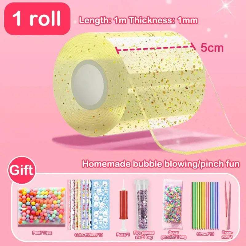 Nano Adhesive Craft Tape Reusable Non Marking Double Sided - ToylandEU