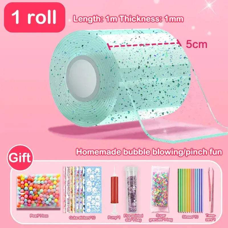 Nano Adhesive Craft Tape Reusable Non Marking Double Sided - ToylandEU