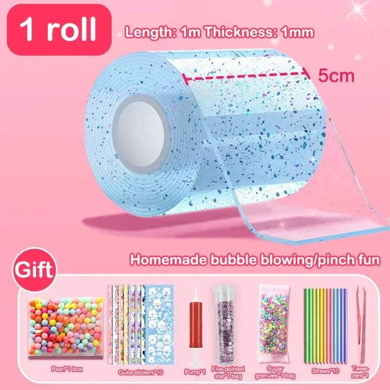 Nano Adhesive Craft Tape Reusable Non Marking Double Sided - ToylandEU
