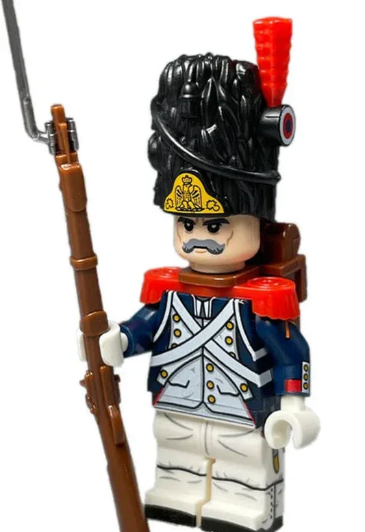 Napoleonic Wars French Grenadier Old Guard Figure Custom Made Collectible Figure - ToylandEU