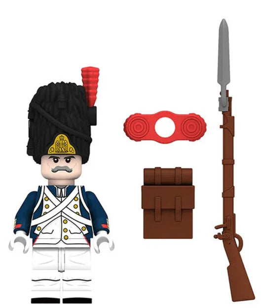 Napoleonic Wars French Grenadier Old Guard Figure Custom Made Collectible Figure - ToylandEU
