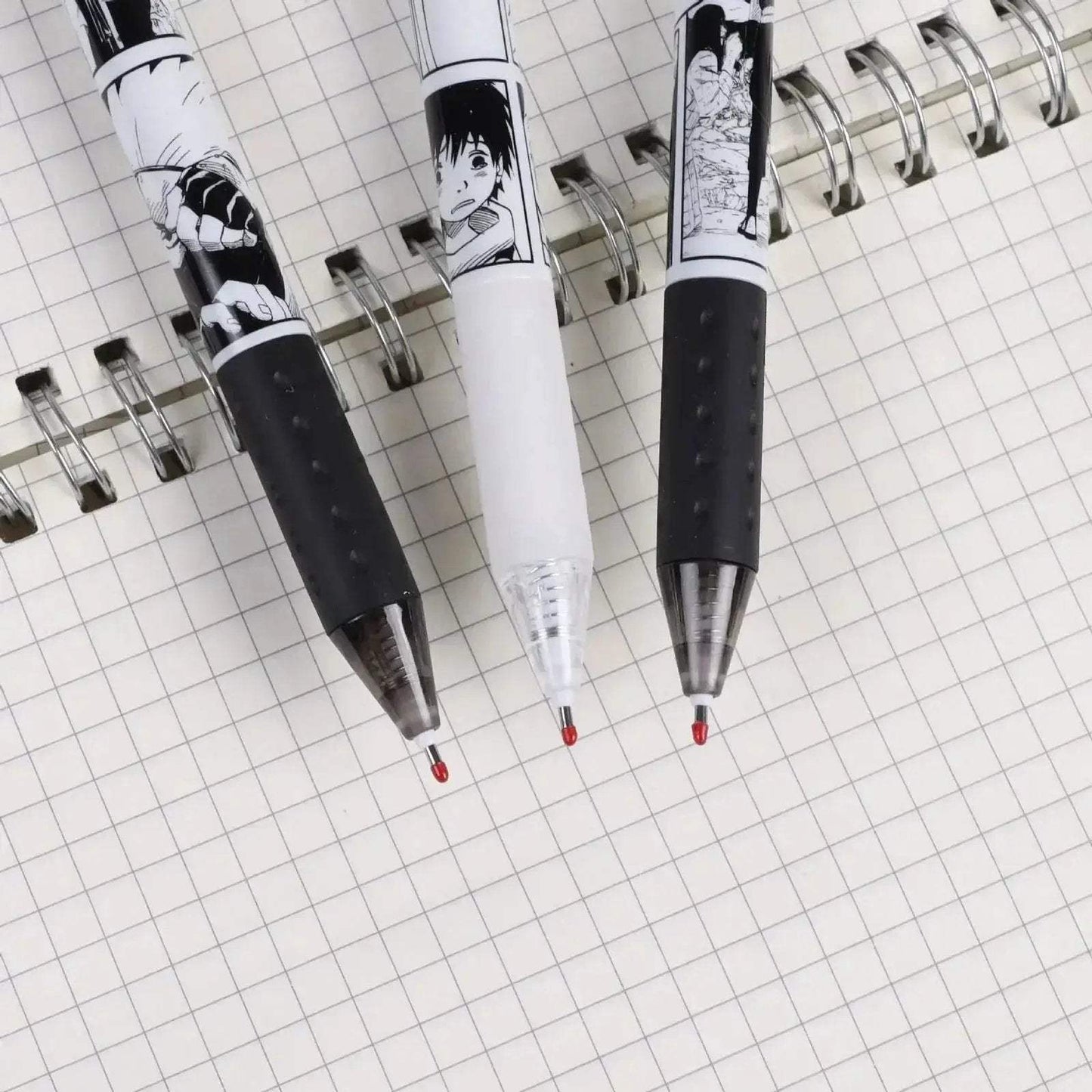 Naruto Gel Pen Set 6 Piece With Smooth Writing Performance - ToylandEU