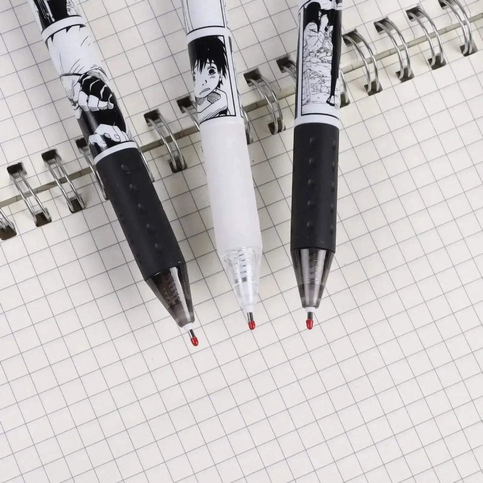 Naruto Gel Pen Set 6 Piece With Smooth Writing Performance - ToylandEU