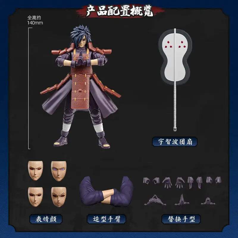  Naruto Action Figure Madara Uchiha Semi Finished -  ToylandEU™