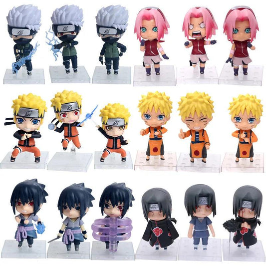  Naruto Action Figure Set | 3 Pack 11cm | Toylandeu™ 