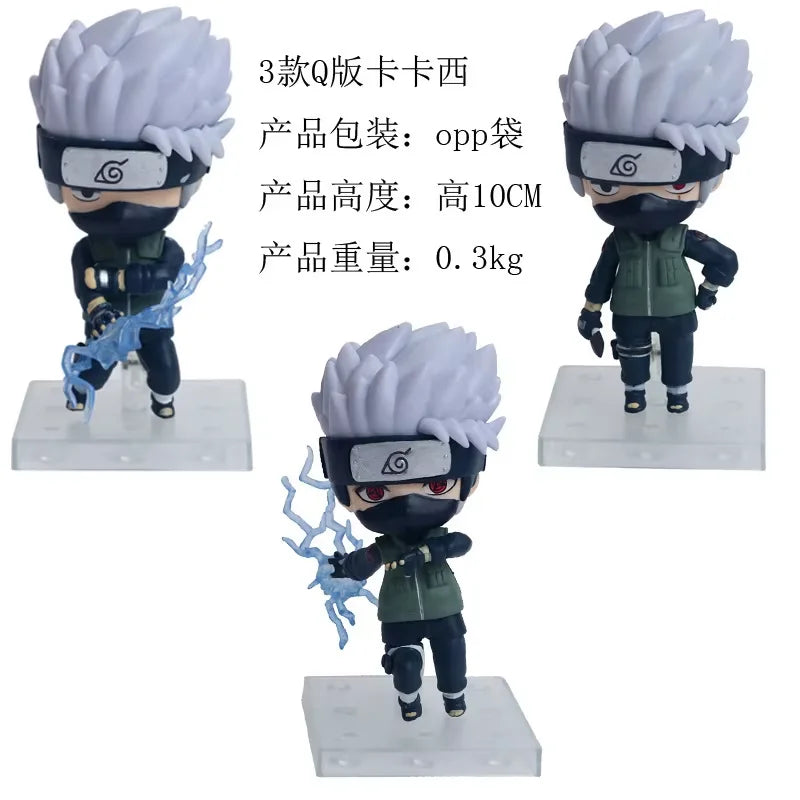 Action Figure Set | 11cm Height | 3 Pack | Itachi Kakashi Naruto