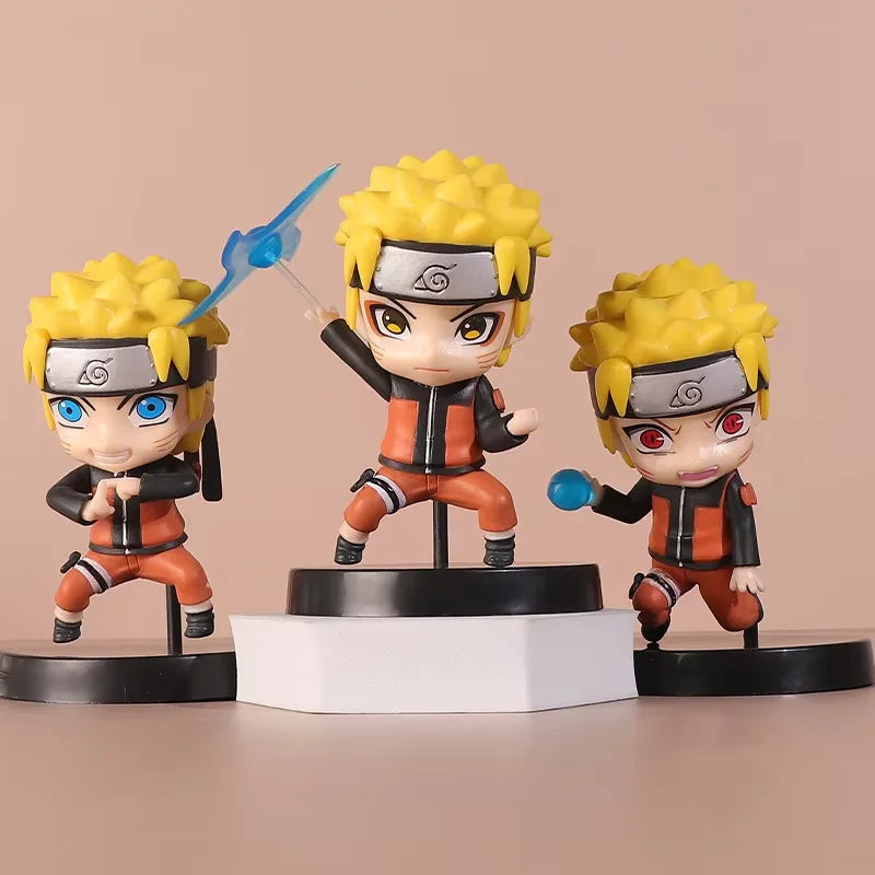 Action Figure Set | 11cm Height | 3 Pack | Itachi Kakashi Naruto