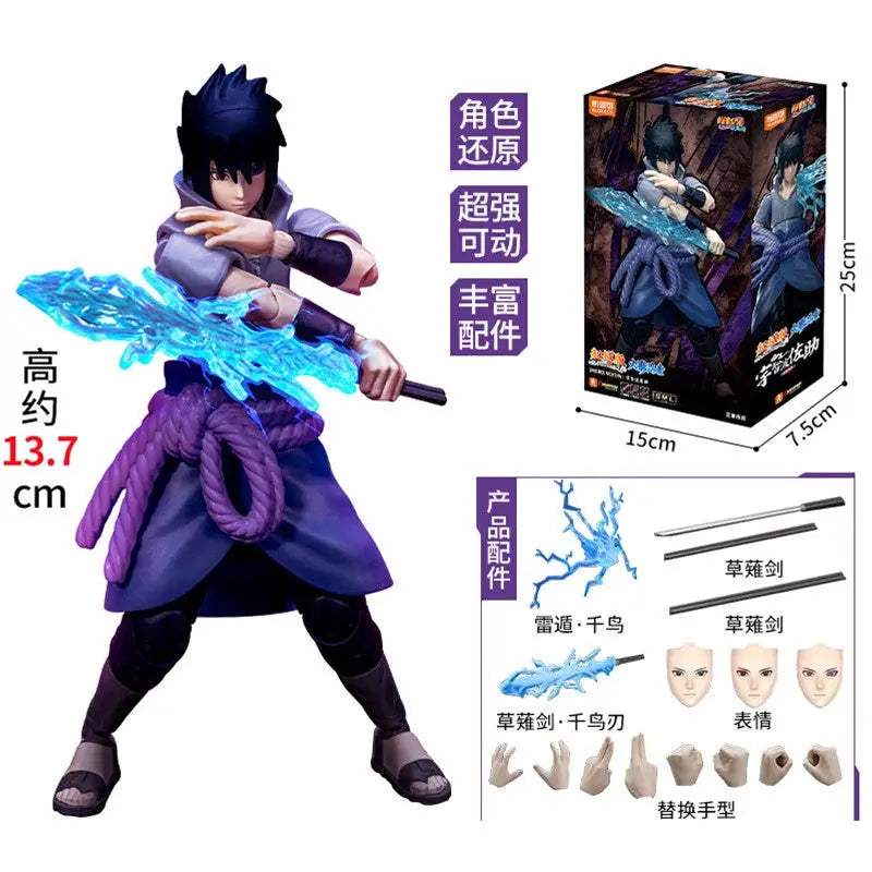  Naruto Action Figures Posable Joints Premium Set -  ToylandEU™