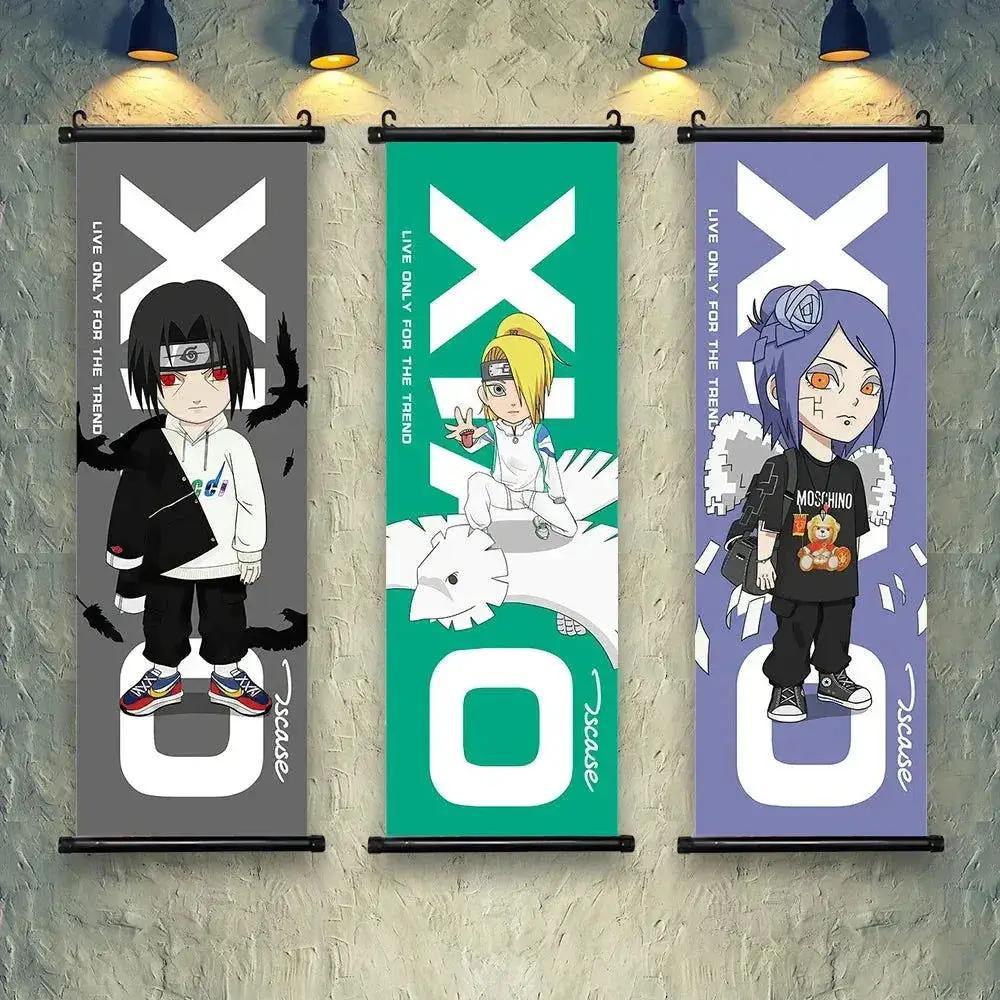  Naruto Akatsuki Canvas Posters Vibrant Wall Decor -  ToylandEU™