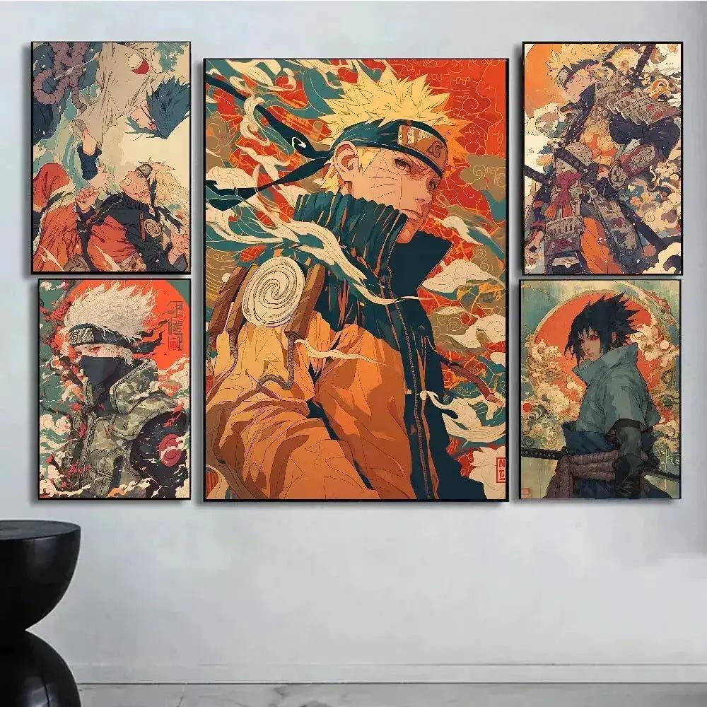 Naruto Anime Posters Wall Art Vibrant Colors -  ToylandEU™