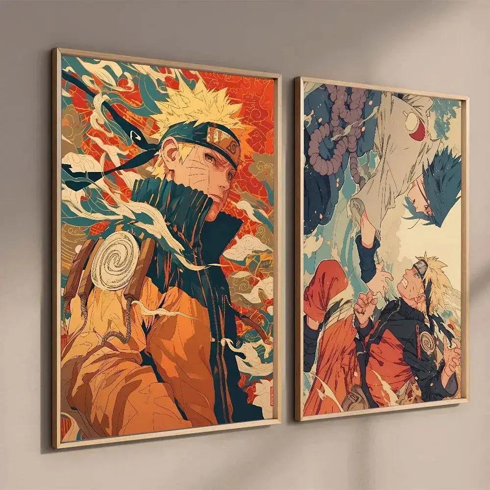  Naruto Anime Posters Wall Art Vibrant Colors -  ToylandEU™
