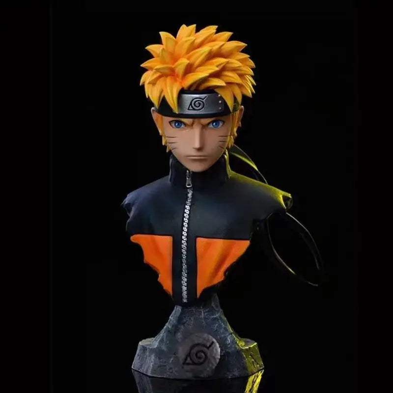 Naruto Handheld Sasuke Bust Commemorative Figure Collectible Chassis - ToylandEU