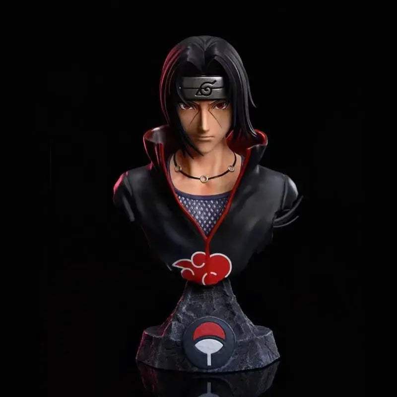 Naruto Handheld Sasuke Bust Commemorative Figure Collectible Chassis - ToylandEU
