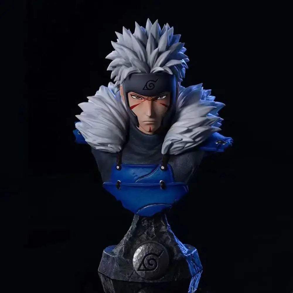 Naruto Handheld Sasuke Bust Commemorative Figure Collectible Chassis - ToylandEU