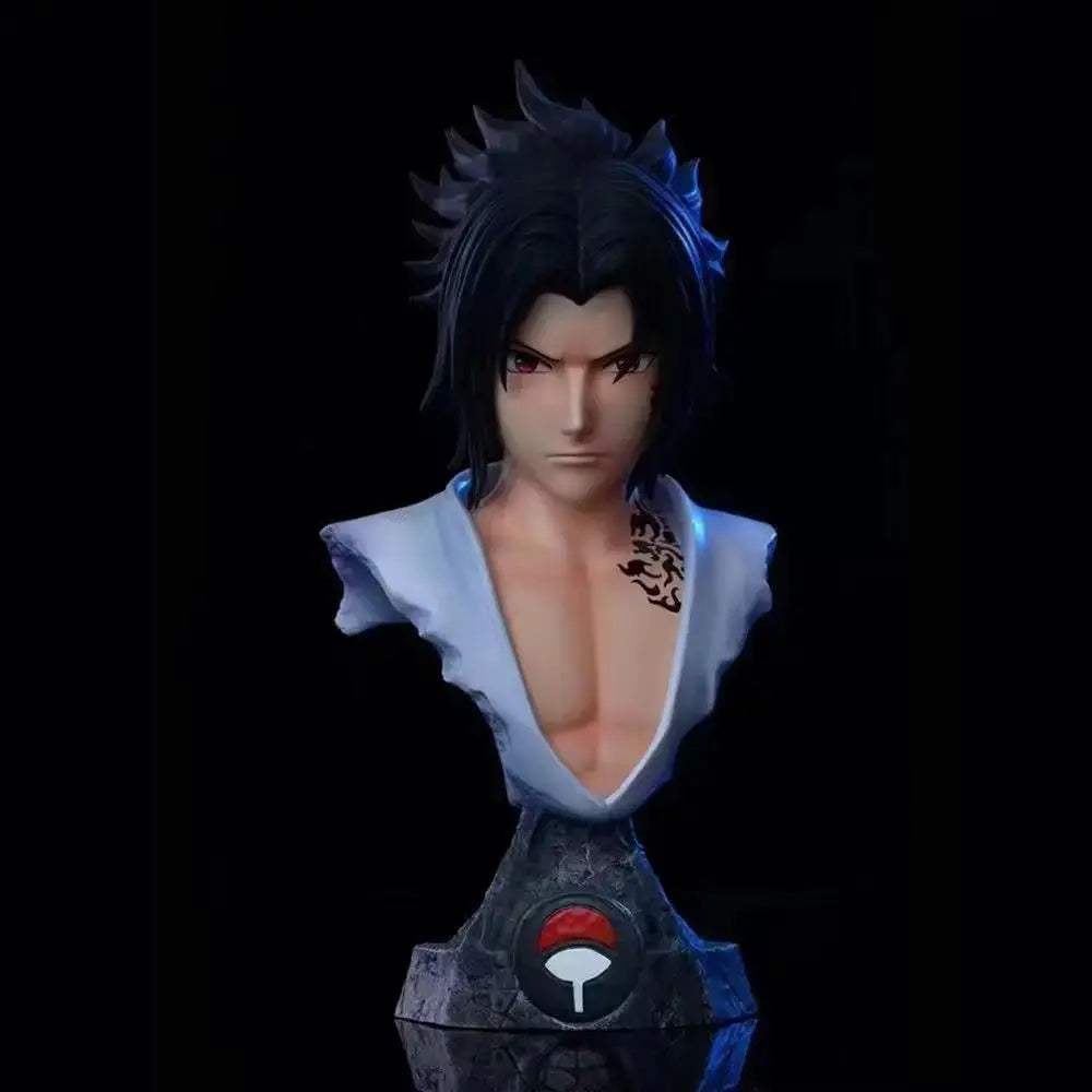 Naruto Handheld Sasuke Bust Commemorative Figure Collectible Chassis - ToylandEU