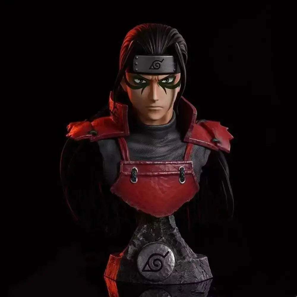 Naruto Handheld Sasuke Bust Commemorative Figure Collectible Chassis - ToylandEU