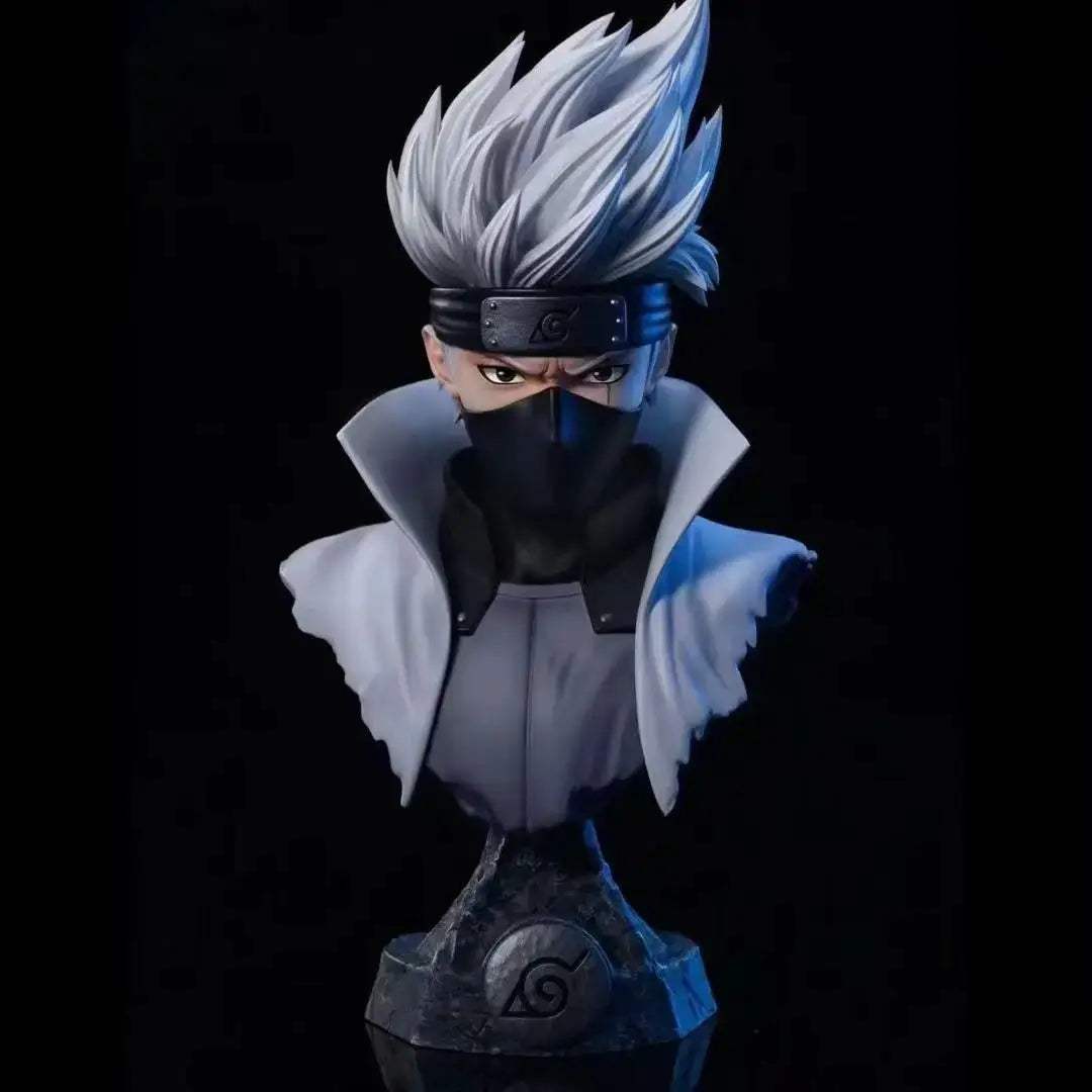 Naruto Handheld Sasuke Bust Commemorative Figure Collectible Chassis - ToylandEU